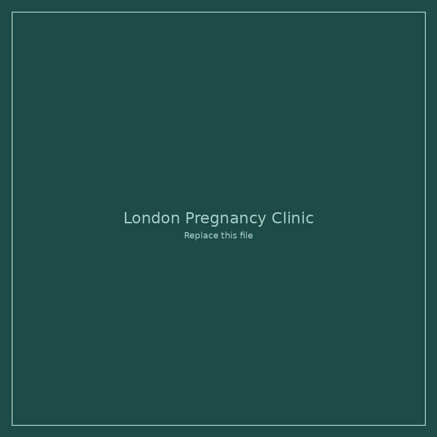 Scan room at London Pregnancy Clinic